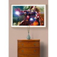 Постер Просто Постер Железный Человек : Iron Man - Взрыв 50х70 см