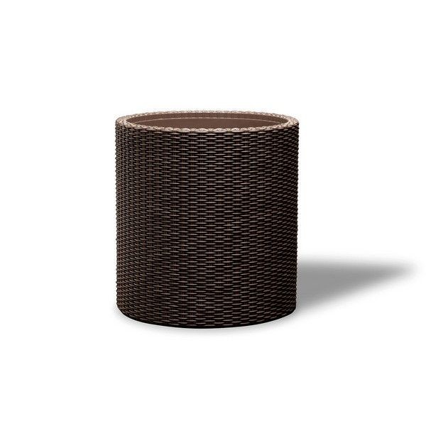 Горшок для рассады Keter Cylinder Planter M o36 h37.3 см v18 л пластик коричневый