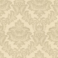 Обои виниловые Aura Brocade бежевые 0.53 м FD20801 (2601-20801)