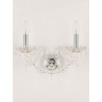 Настенный светильник Bohemia Ivele Crystal 112B.2.165.Ni.V0300 E14 цвет никель