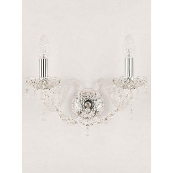 Настенный светильник Bohemia Ivele Crystal 112B.2.165.Ni.V0300 E14 цвет никель