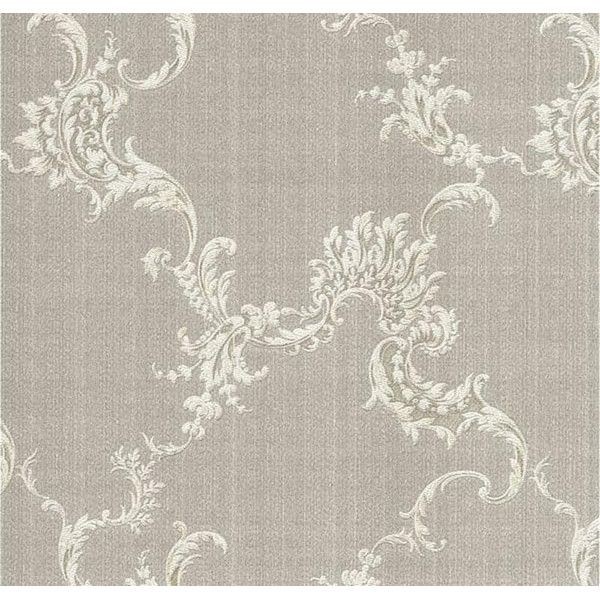 Обои флизелиновые Fipar Romantica серые 1.06 м R6632