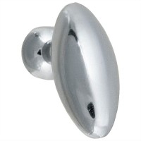 Ручка-кнопка Kerron цвет хром