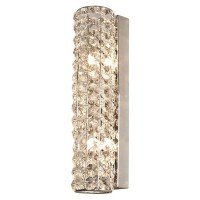 Бра LUSSOLE LSL-8701-02 E14 цвет Прозрачный
