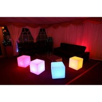 Светильник напольный переносной Старт Cube 20 см 3 Вт