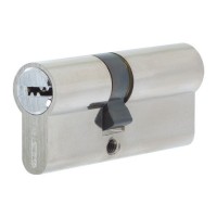 Цилиндр Palladium 70, 30x40 мм, ключ/ключ, цвет хром
