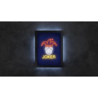 Плакат "34;Просто Постер "34; Neon Joker 90x120 в подарочном тубусе 964428441181