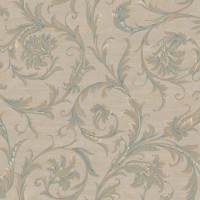 Виниловые обои York Wallcoverings голубые EK4203 0.68 м
