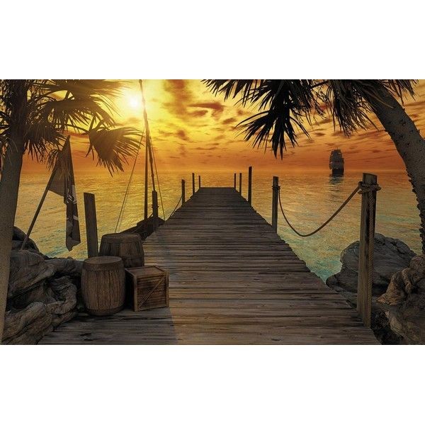 Фотообои Komar Treasure Island 8-918 368х254 см