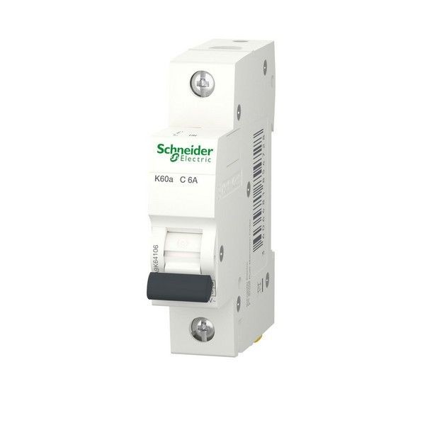 Выключатель автоматический Schneider Electric Acti9 1 полюс 6 А, "34;C "34;