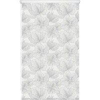 Штора рулонная Nature Китайская роза 50x160 см серая