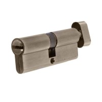 Цилиндр ключ/вертушка 40х40 бронза, 80 C BK AB