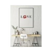 Постер в раме ПростоПостер Love 324641142028, 60х90 см