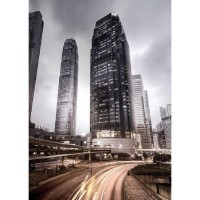 Фотообои Твоя планета Премиум Ритмы города 194х272 194х272 см