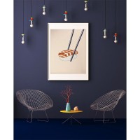 Плакат "34;Просто Постер "34; Суши 90x120 в подарочном тубусе 724288993921