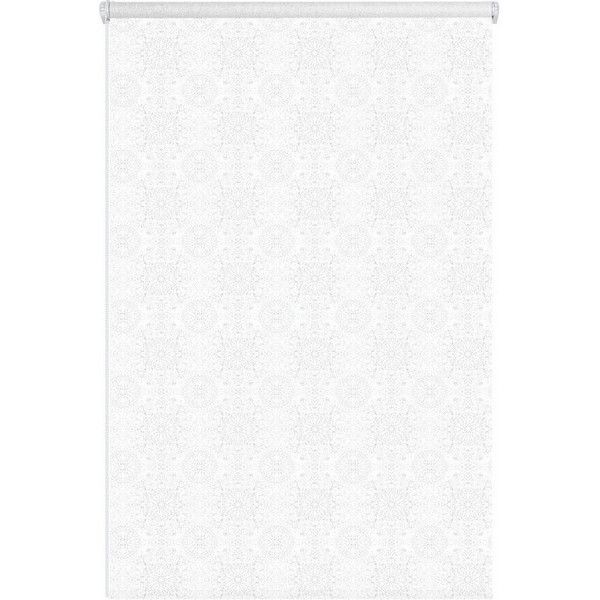 Штора рулонная Neo Classic Мандала 100x160 см белая