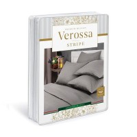 Комплект постельного белья Verossa Stripe Gray семейный 212685