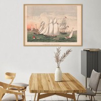 Плакат "34;Просто Постер "34; Путешествие в гавань 90x120 в подарочном тубусе 110367593041