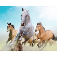 Фотообои Divino Decor Лошади C-079 300х238 см