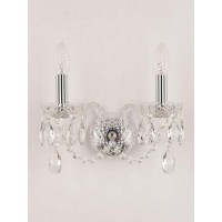 Настенный светильник Bohemia Ivele Crystal 101B.2.141.Ni E14 цвет никель