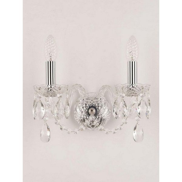 Настенный светильник Bohemia Ivele Crystal 101B.2.141.Ni E14 цвет никель