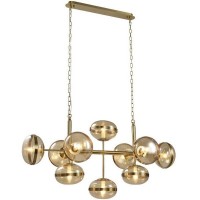 Люстра подвесная Lumien Hall Marcon LH4099/10P-CO-CH E14 10 ламп