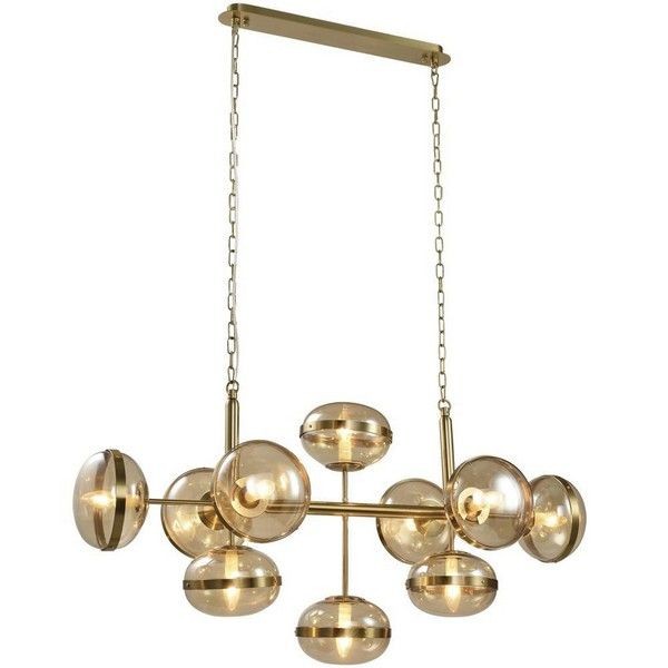 Люстра подвесная Lumien Hall Marcon LH4099/10P-CO-CH E14 10 ламп