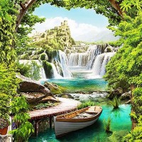 Фотообои Divino Decor Волшебный мир B-006 200х270 см