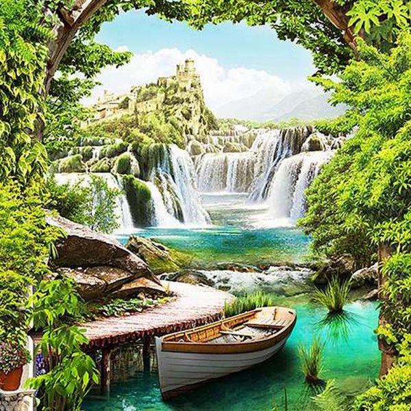 Фотообои Divino Decor Волшебный мир B-006 200х270 см