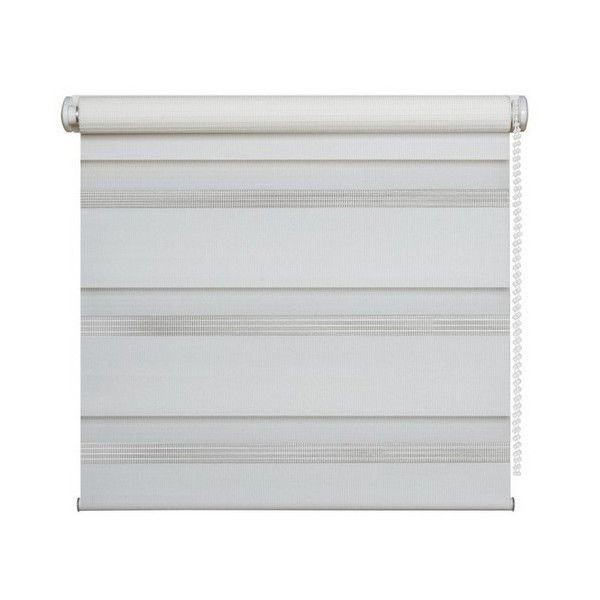 Рулонная штора Evoli День-Ночь 80х170 см, цвет белый