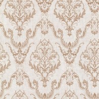 Обои флизелиновые Aura Avalon коричневые 0.53 м DL21448 (2665-21448)