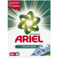 Стиральный порошок Ariel «Горный родник» 450 г