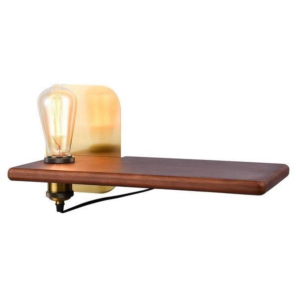 Настенный светильник Lussole COZY LSP-8239 E27 цвет коричневый
