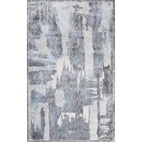 Ковёр «Эрин» 1905G, 1.2х1.8 м, цвет светло-серый