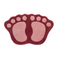 Коврик для ванной Shahintex ЛАПКИ MICROFIBER 688751 80х50 см