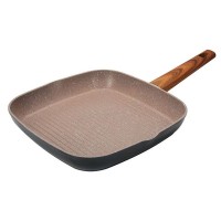 Сковорода-гриль Regent inox Legno 93-AL-LE-6-28, 28 см