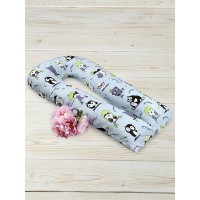 Подушка AmaroBaby для беременных 340х35 см, холлофайбер