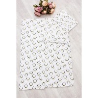 Комплект постельного белья AmaroBaby Time To Sleep в кроватку, бязь 3 предмета
