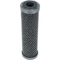 Картридж угольный с серебром Aquafilter, карбон-блок 10SL, FCCBL-S