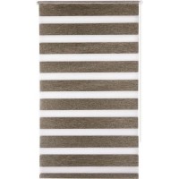 Штора рулонная день-ночь Miamoza Blackout 55x160 см, цвет золотой