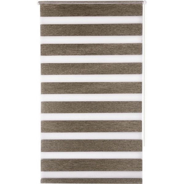 Штора рулонная день-ночь Miamoza Blackout 55x160 см, цвет золотой