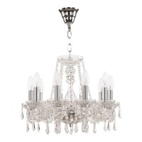 Люстра потолочная Bohemia Ivele Crystal 104.10.141.Ni E14 10 ламп 20 м²