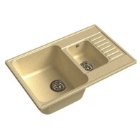 Кухонная мойка GranFest Z 21K QUARZ21К бежевый