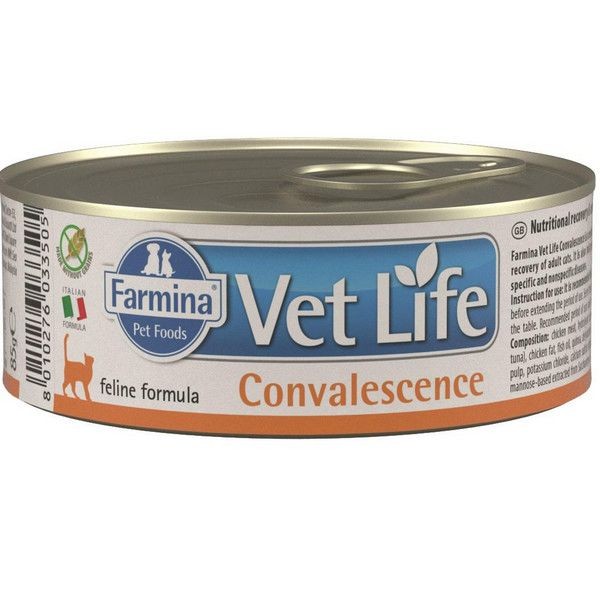 Консервы для кошек в период восстановления ARMINA Vet Life Gastrointestinal паштет 85 г