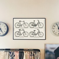 Плакат "34;Просто Постер "34; Велосипеды 90x120 в подарочном тубусе 936457975191