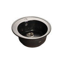 Кухонная мойка GranFest R-510 RONDOR-510 чер