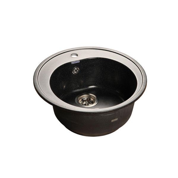 Кухонная мойка GranFest R-510 RONDOR-510 чер