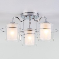 Светильник настенно-потолочный Eurosvet Darcy 30160/3 хром цвет хром