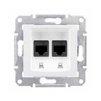 Розетка компьютерная Schneider Electric SEDNA SDN4400121