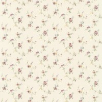 Обои виниловые Aura Little England II бежевые 0.53 м PR33809
